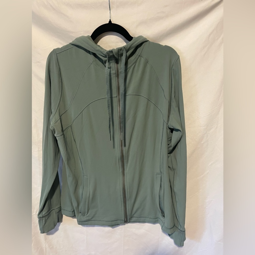 Tidewater Teal Hooded lululemon Define Jacket sz 18
